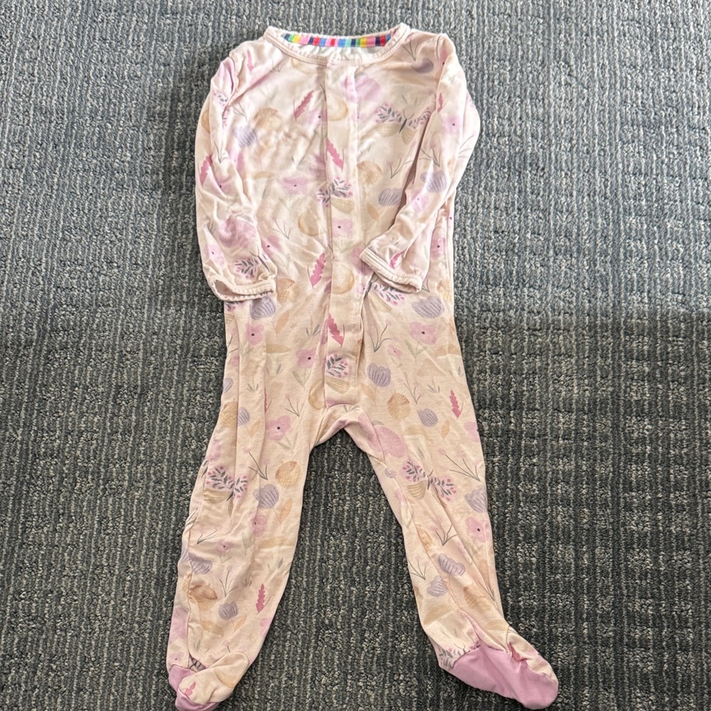 Magnetic Me Pink and Purple Kids One Piece 6-9month